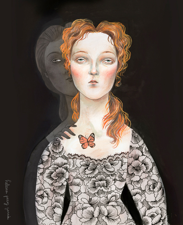 Mademoiselle de Vinteuil (enmarcado)