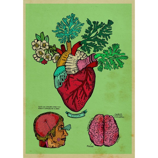 [000012389] Corazón florío